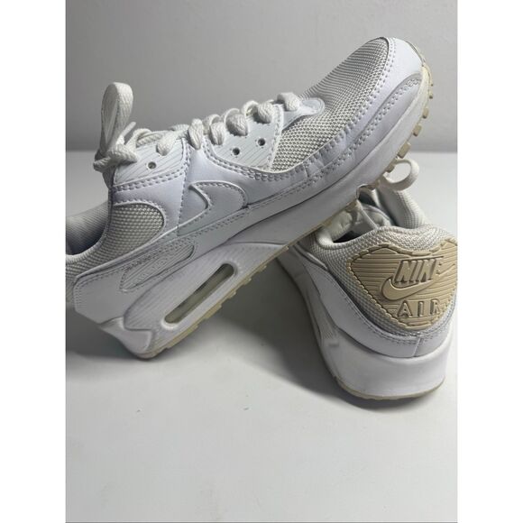 Nike Air Max 90 Recraft Triple White 2020 Sz 8,5 Women’s CQ2560-100 Authentic - Picture 6 of 14